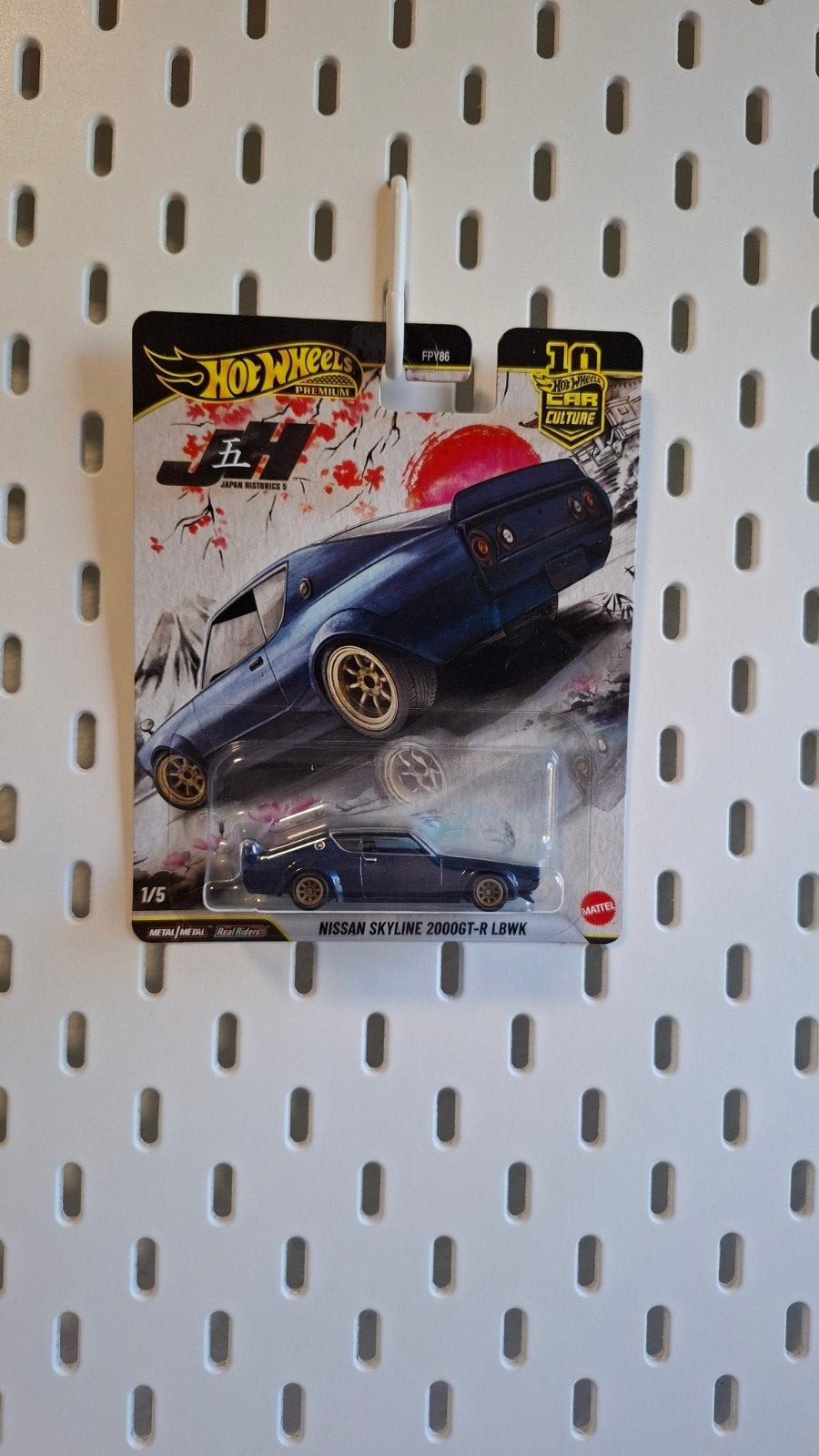 Hot Wheels Premium Japan Historics 5 -Nissan Skyline 2000GTR, Ophalen of Verzenden, Nieuw, Auto