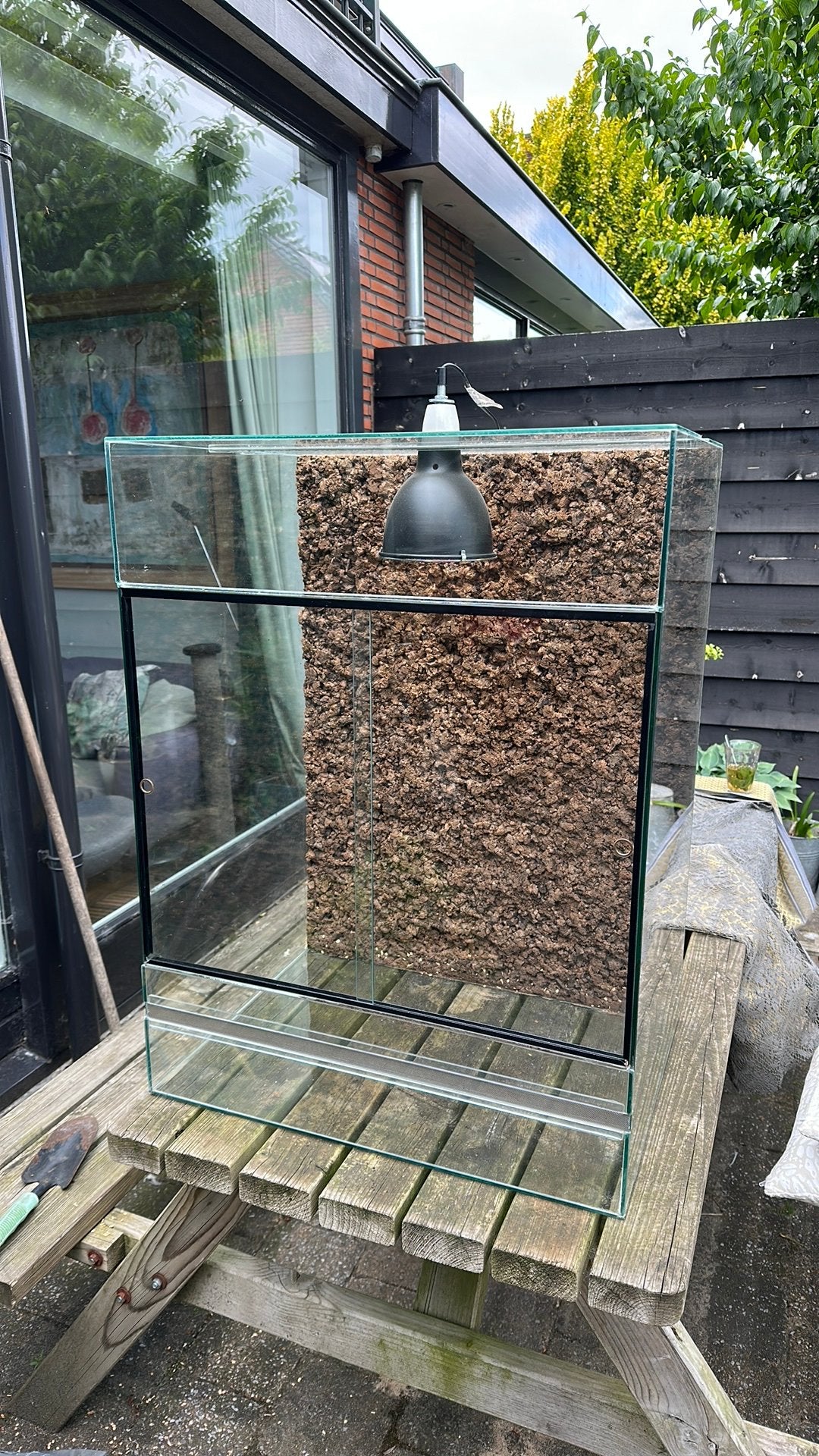 Terrarium, Ophalen, Zo goed als nieuw