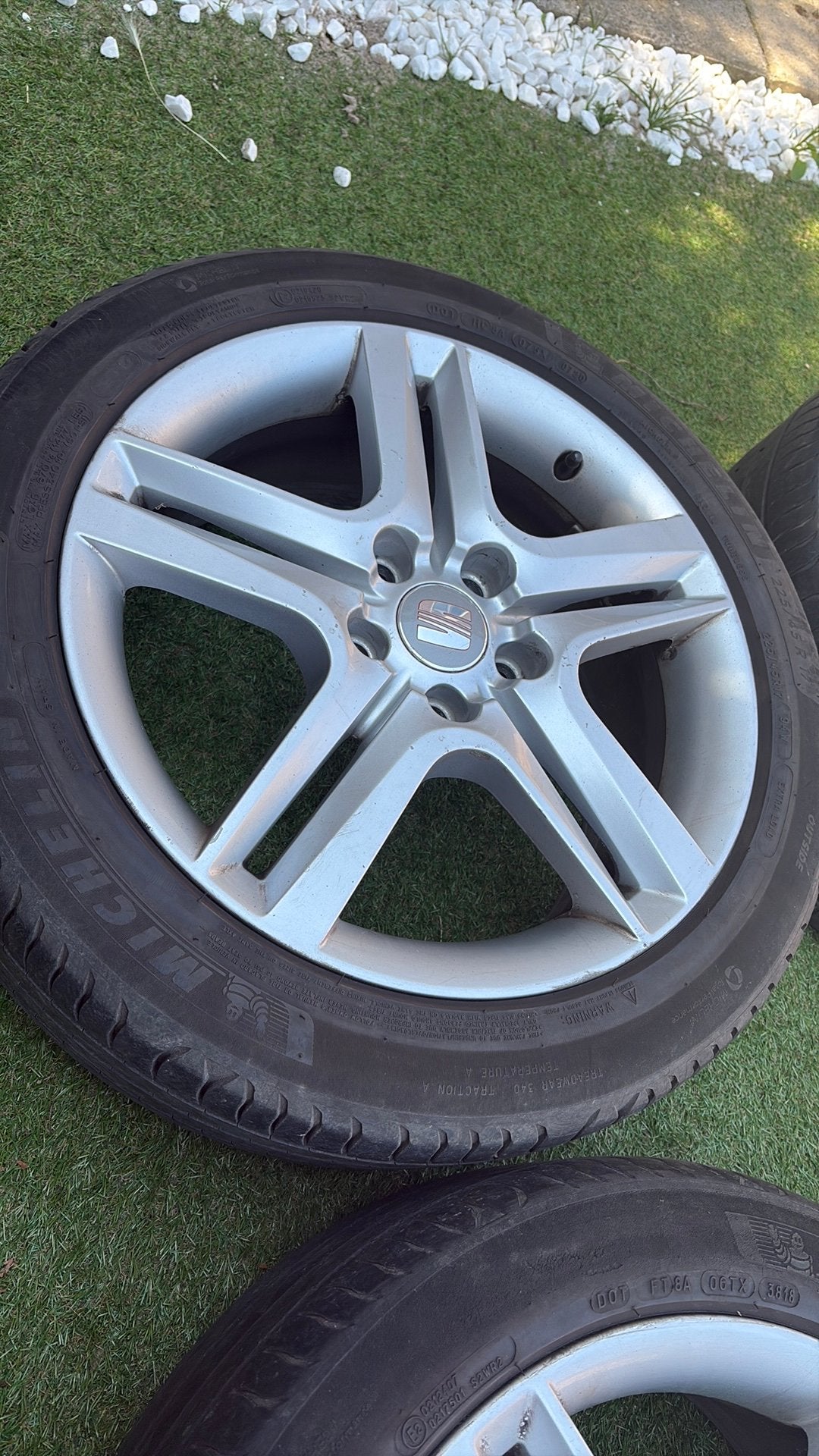 Seat velgen 17 inch, Ophalen