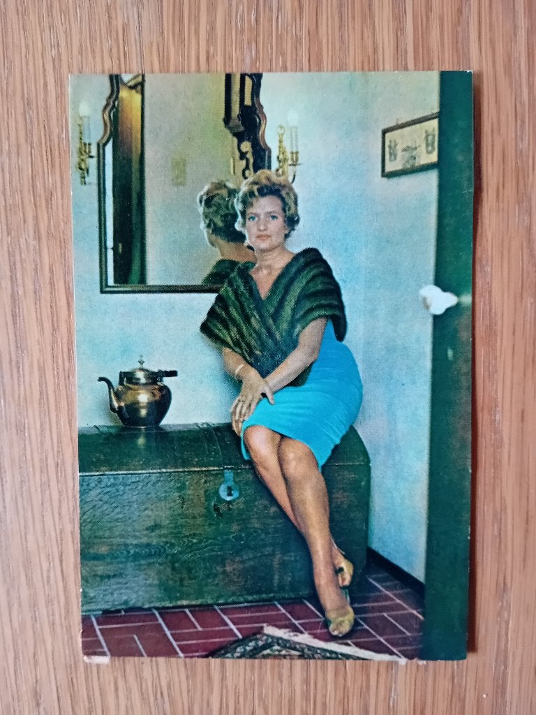 Mieke Telkamp kaart, Verzamelen, Ophalen of Verzenden, Zo goed als nieuw, Foto of Kaart