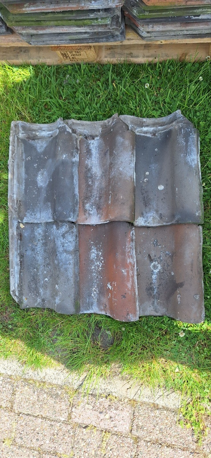 Gebruikte O & Z dakpannen 139 stuks, Doe-het-zelf en Verbouw, Dakpannen en Dakbedekking, Ophalen, Steen of Klei, Dakpannen, Gebruikt