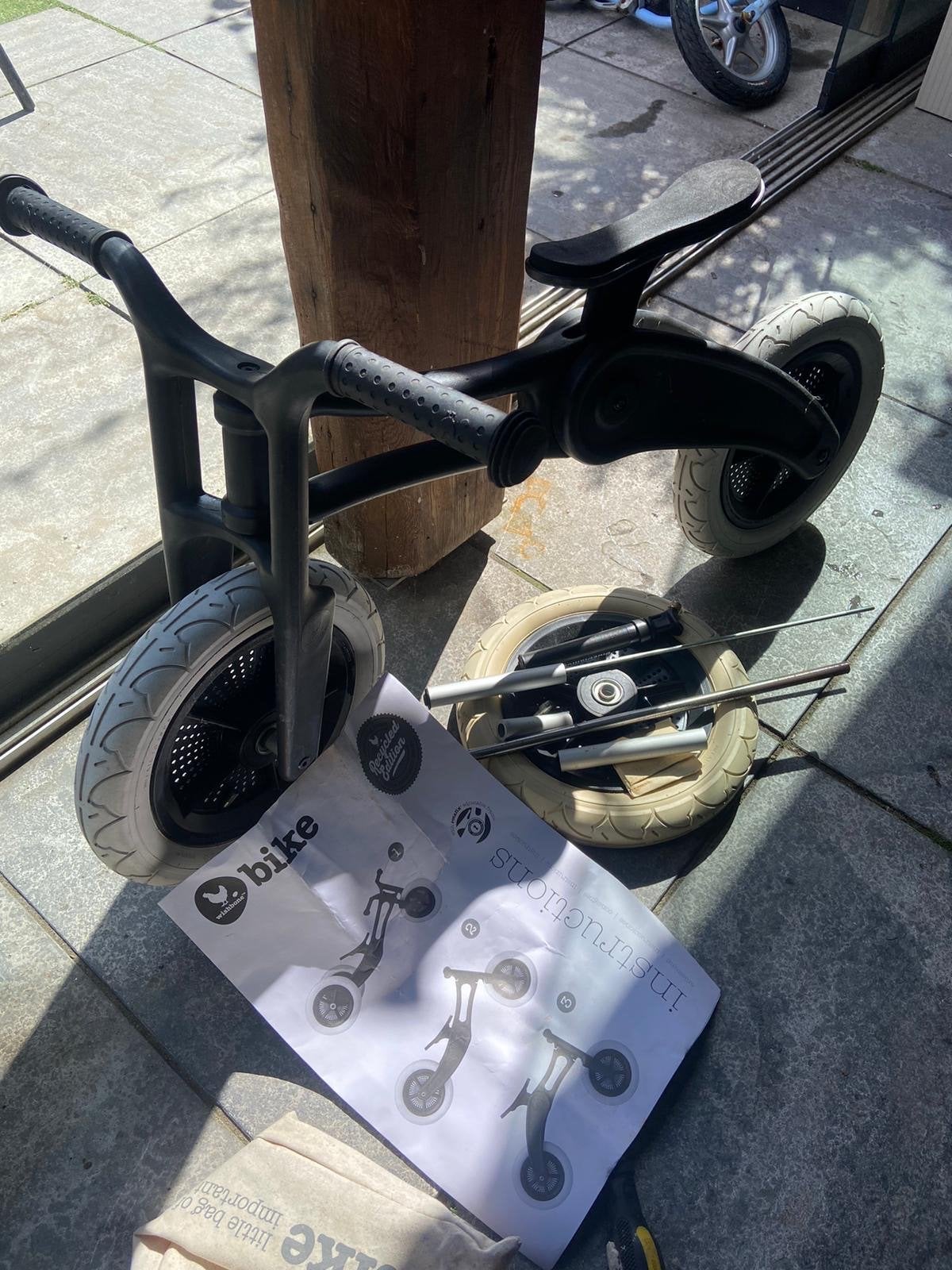 Wishbone Bike 3-in-1: Driewieler, Tweewieler, Loopfiets, Ophalen, Gebruikt, Loopfiets