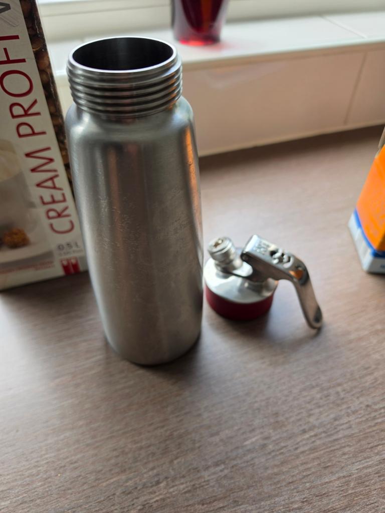 iSi Gourmet Whip dispenser 500ml RVS NIEUW, Overige typen, Ophalen of Verzenden, Nieuw