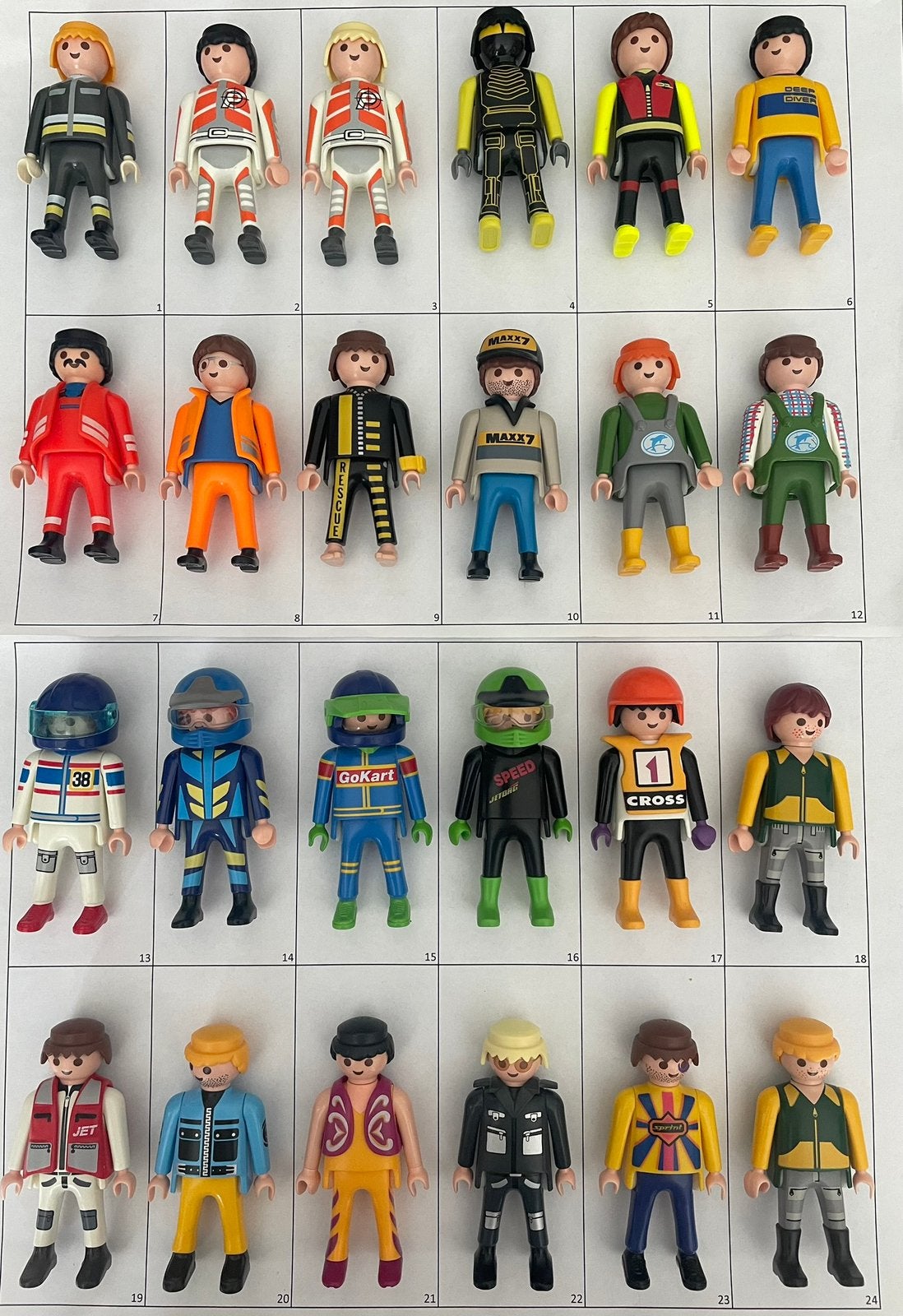 Playmobil poppetjes man, Kinderen en Baby's, Speelgoed | Playmobil, Gebruikt, Losse onderdelen, Ophalen of Verzenden, City life