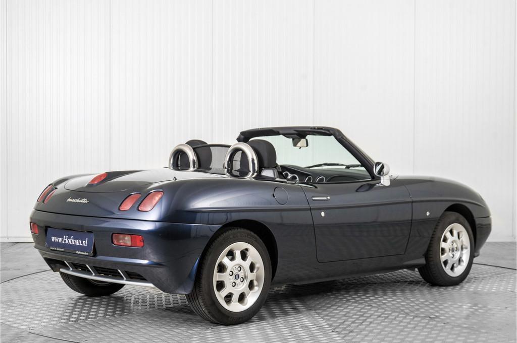 Fiat Barchetta 1.8-16V (bj 2003), Voorwielaandrijving, 450 kg, 4 cilinders, Cabriolet