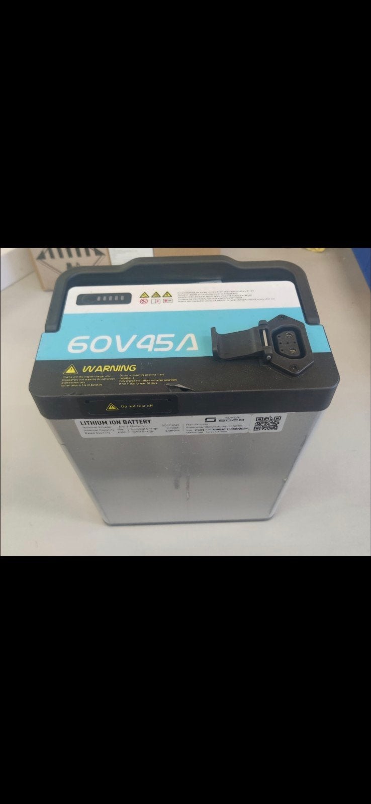 super soco accu 60v 45ah, Ophalen