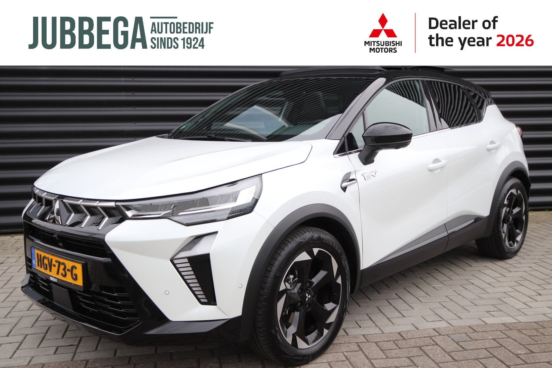 Mitsubishi ASX 1.6 HEV AT Instyle Pano, Leder, Harman&Kardon, 12 maanden, Gebruikt, 4 cilinders, Wit
