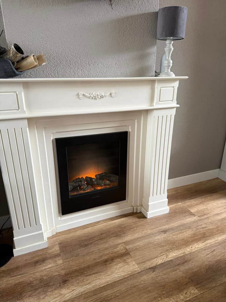 Elektrische sfeerhaard van living flames exclusief schouw, Huis en Inrichting, Haarden, Ophalen, Zo goed als nieuw, Inzethaard