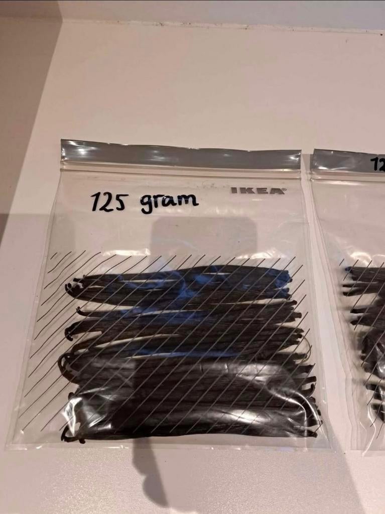 Vanille stokjes - 125 gram, Hobby en Vrije tijd, Ophalen of Verzenden