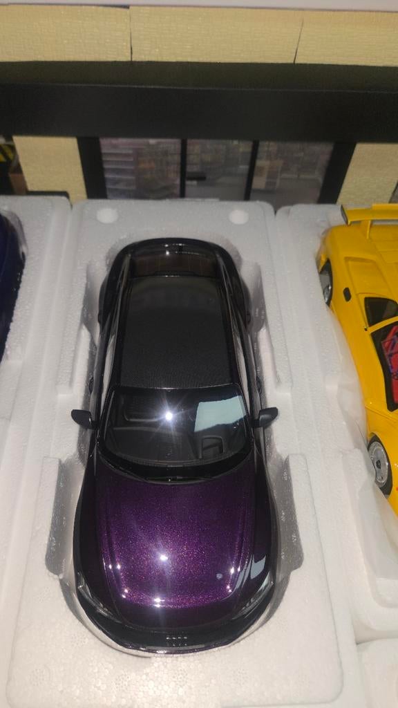 Audi e-tron GT Spirit 1:18, Ophalen of Verzenden, Nieuw, Auto, Overige merken