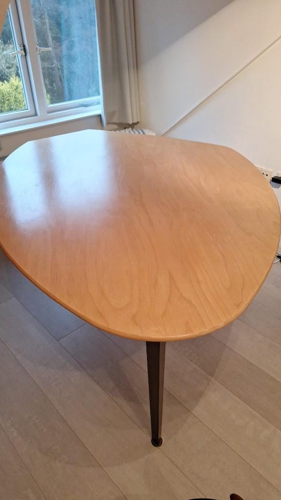 (Werk) tafel, Huis en Inrichting, Tafels | Eettafels, Ophalen, Gebruikt, 200 cm of meer, 50 tot 100 cm