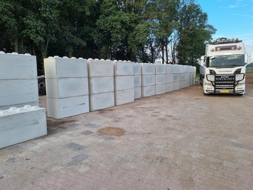 Betonblokken Megablokken stapelblokken legioblokken, Ophalen of Verzenden, Nieuw, Beton