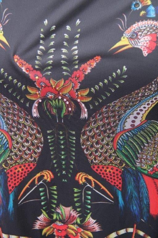Tuniek zwart/ kleur Desigual mt S Vaste prijs, Zwart, Ophalen of Verzenden, Zo goed als nieuw, Desigual