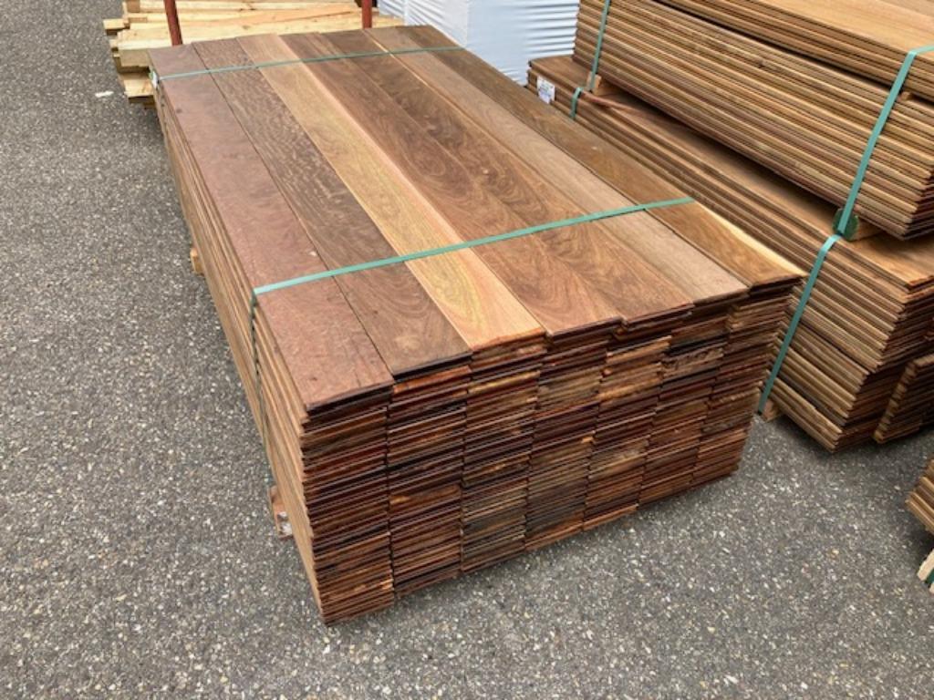 hardhouten vlonderplanken ,Ipé buitenparket met clipsysteem, Ophalen, 25 tot 50 mm, Nieuw, Plank