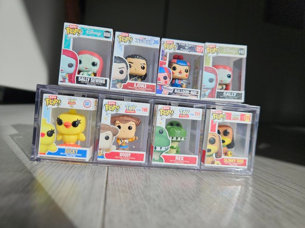 Set mini funko pops, Ophalen, Zo goed als nieuw