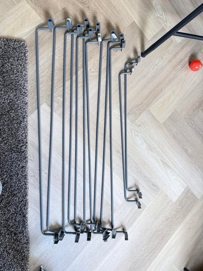 10x IKEA Komplement schoenen rails 22724, Moder, IKEA, PAX, KOMPLEMENT, Met klep(pen), Nieuw, Minder dan 100 cm
