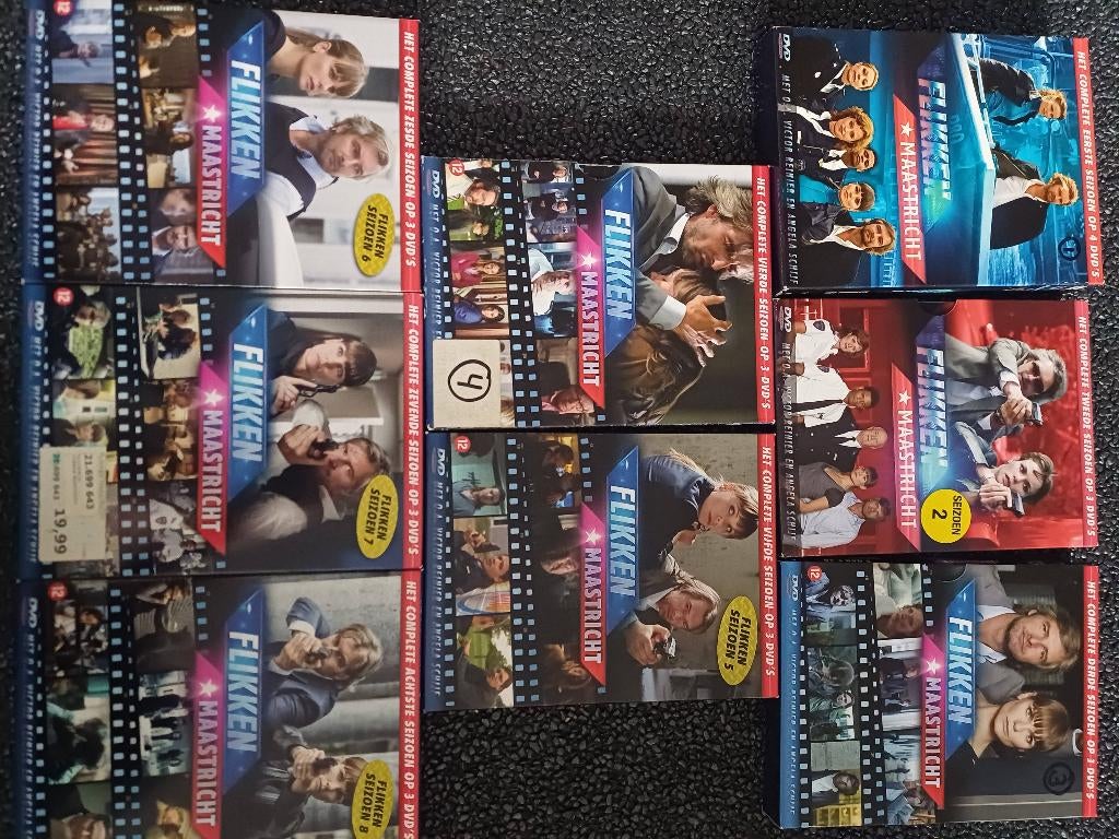 Flikken Maastricht 8 seizoenlen, Cd's en Dvd's, Dvd's | Tv en Series, Ophalen of Verzenden, Zo goed als nieuw