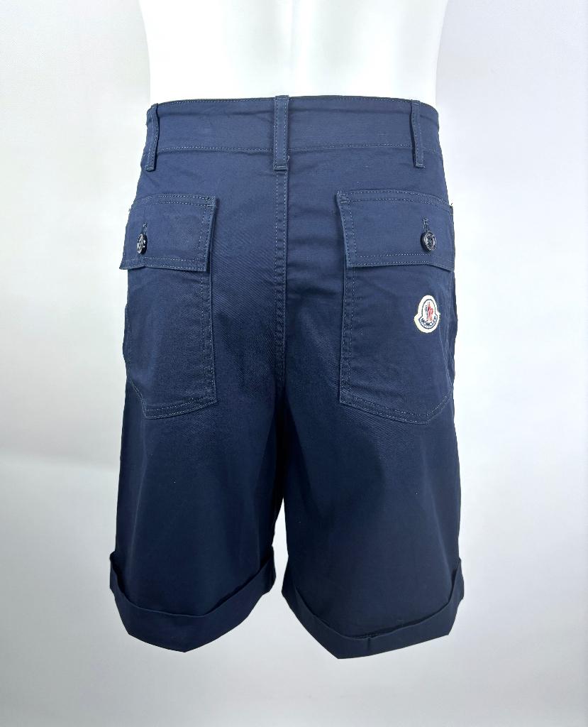MONCLER Blauw NIEUW HEREN bermuda short  Maat 46, Moncler, Blauw, Nieuw, Ophalen of Verzenden