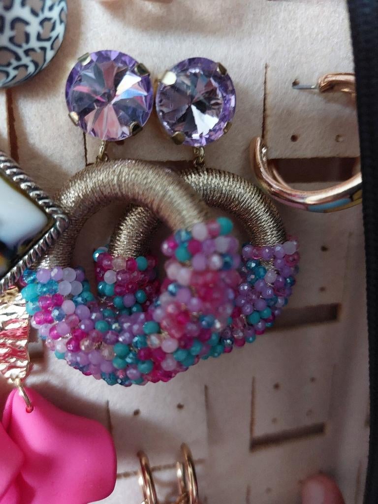 Diverse oorbellen, Overige materialen, Hangers, Overige kleuren, Ophalen of Verzenden