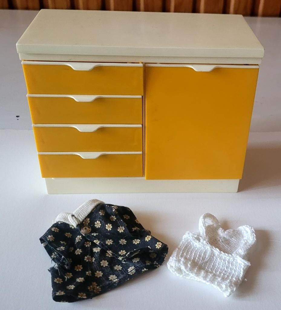 Pedigree vintage Sindy keuken unit uit 1976, Ophalen of Verzenden, Gebruikt, Accessoires
