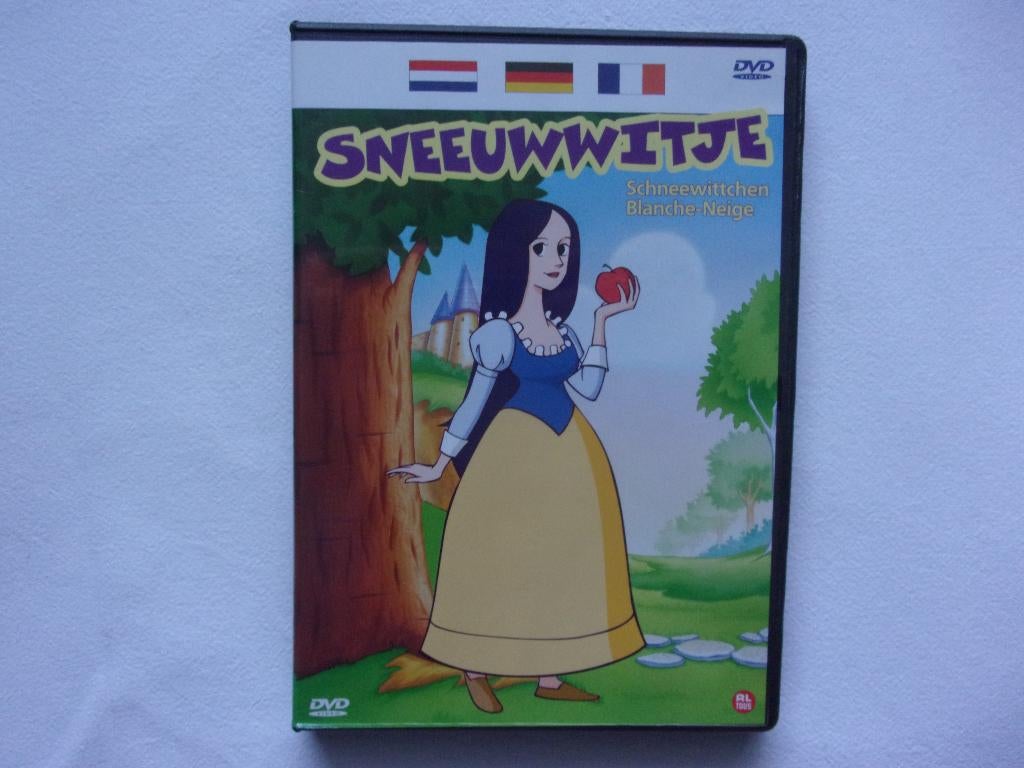 Sneeuwwitje DVD, Gebruikt, Tekenfilm, Ophalen of Verzenden, Alle leeftijden
