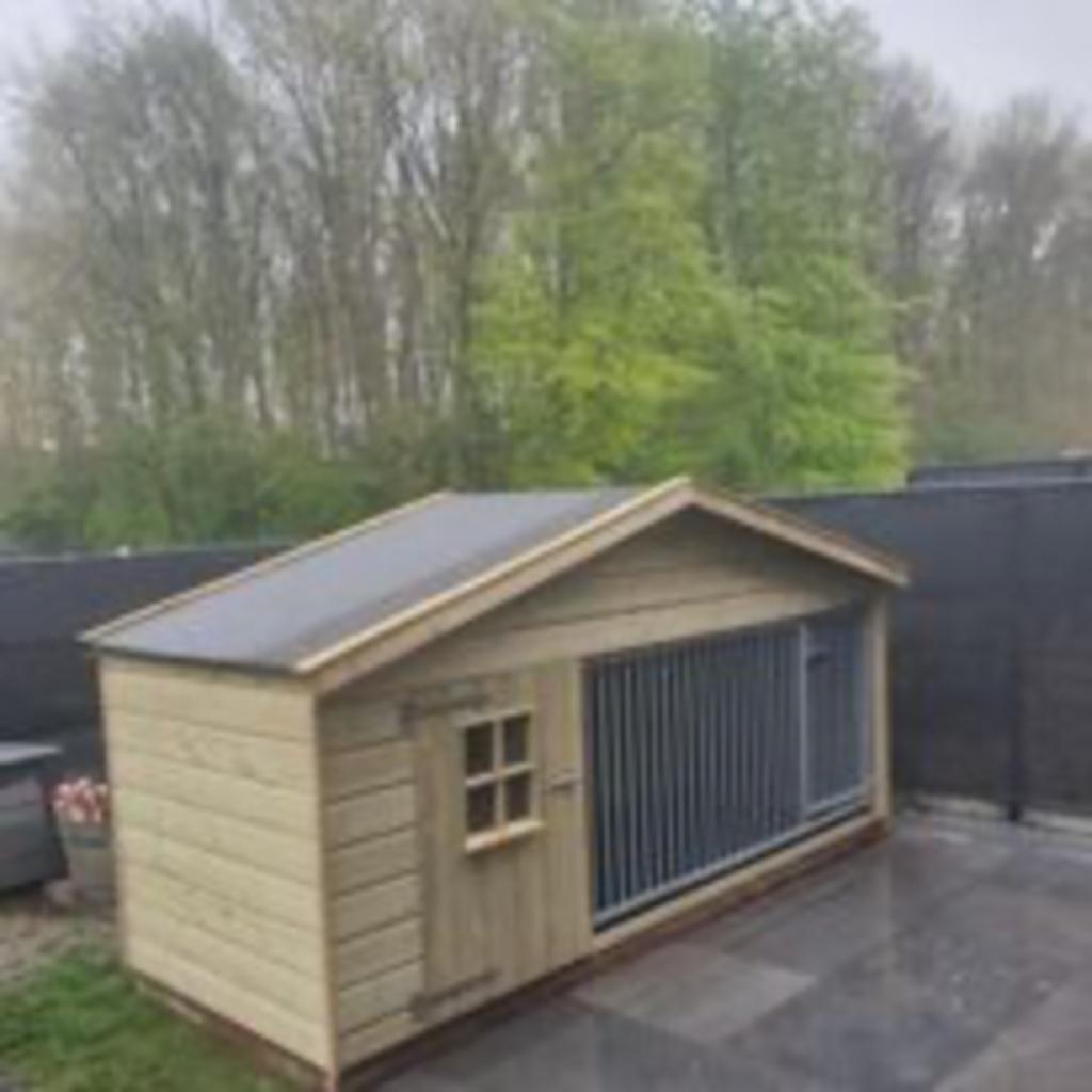 Hondenbench hondenren hondenverblijf ook maatwerk🐕🐩🐕‍🦺🦮, Dieren en Toebehoren, Hondenbenches, Ophalen, Nieuw