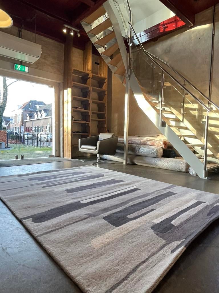 Brink en Campman tapijt Harlequin Zeal Slate NIEUW, Ophalen, Nieuw, Rechthoekig, 200 cm of meer