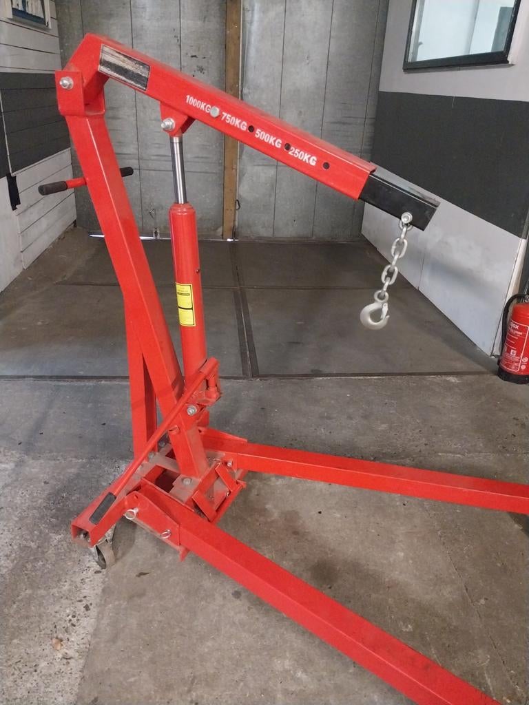 Te huur motortakel, Auto diversen, Autogereedschap, Ophalen, Zo goed als nieuw
