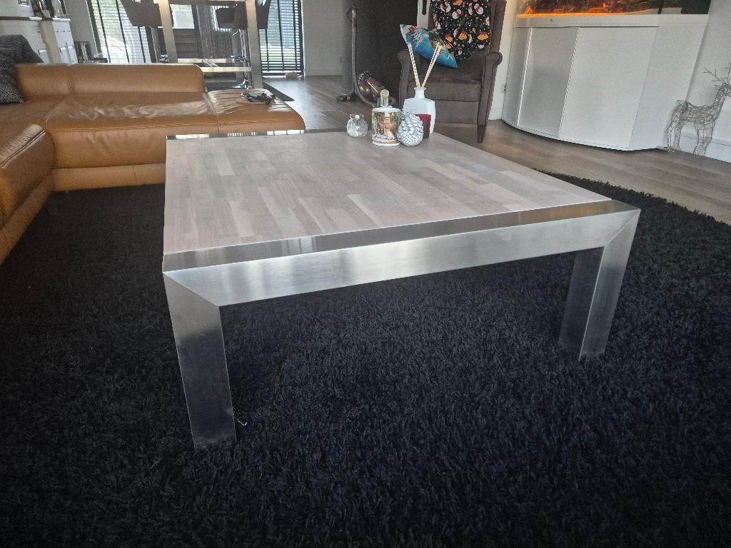 Salontafel 120 x 100, Huis en Inrichting, 50 tot 100 cm, 100 tot 150 cm, Zo goed als nieuw, Minder dan 50 cm
