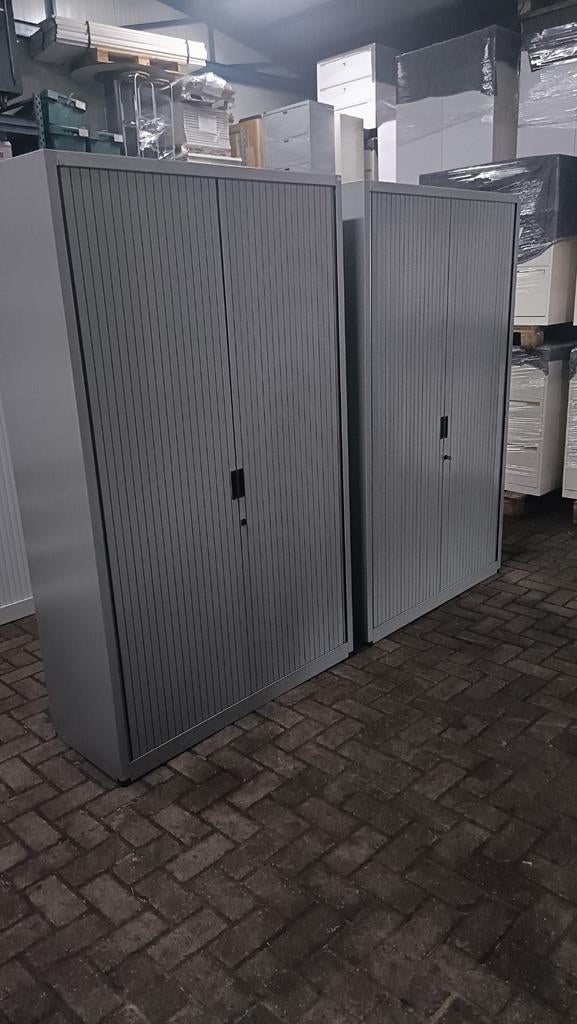 Aspa metalen roldeurkasten, garagekasten schuurkasten, Aspa metalen roldeurkasten, archiefkasten, garagekasten, Gebruikt, 100 tot 150 cm