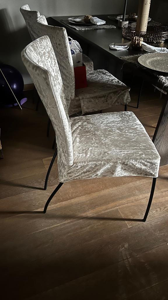Eetkamerstoelen B&B italia/ spica ( Montis), Huis en Inrichting, Stoelen, Ophalen, Gebruikt, Overige kleuren, Italiaans design modern