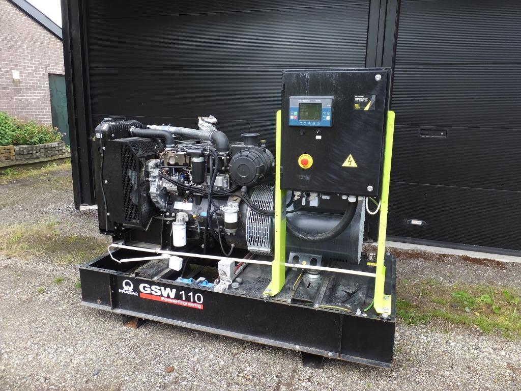 Pramac 100 kva (Met Peak shaving optie), Ophalen