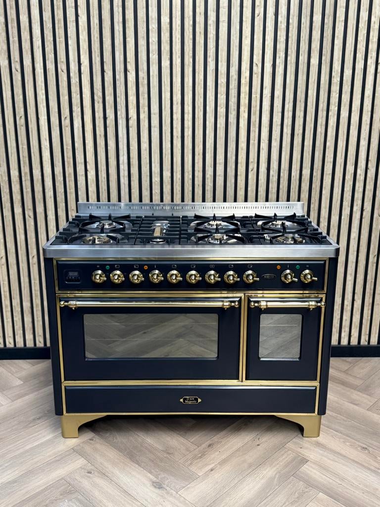 Prachtige Boretti Majestic 120cm Goud Messing + Visbrander