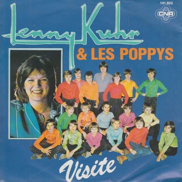 Lenny Kuhr & Les Poppys – Visite (vinyl 7 inch), 7 inch, Single, Ophalen of Verzenden, Zo goed als nieuw