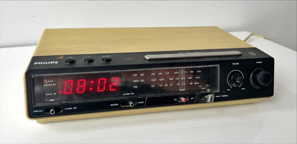 Philips Radio 90 AS 570, Verzenden, Gebruikt, Radio