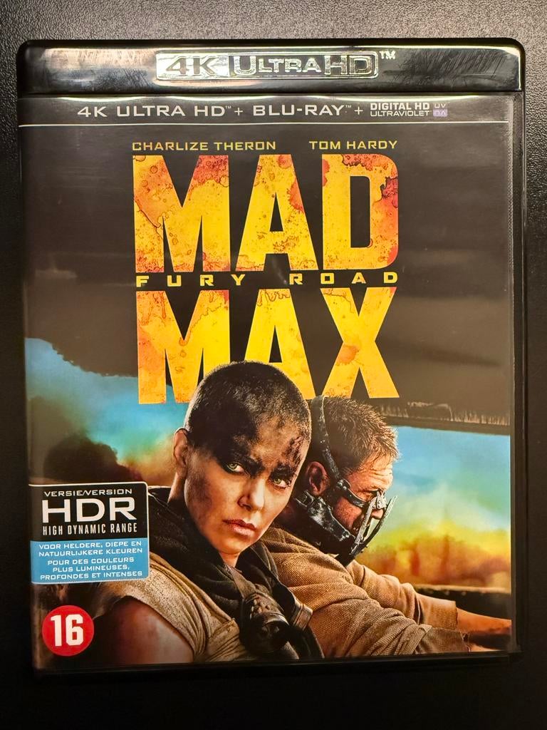 Mad Max: Fury Road - 4K Ultra HD Blu-ray Boxset, Cd's en Dvd's, Blu-ray, Ophalen of Verzenden, Zo goed als nieuw, Overige genres