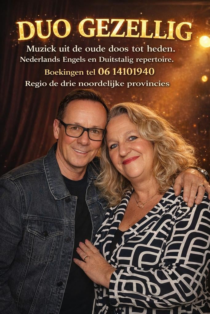 Duo Gezellig, Diensten en Vakmensen, Muzikanten, Artiesten en Dj's, Solo-artiest