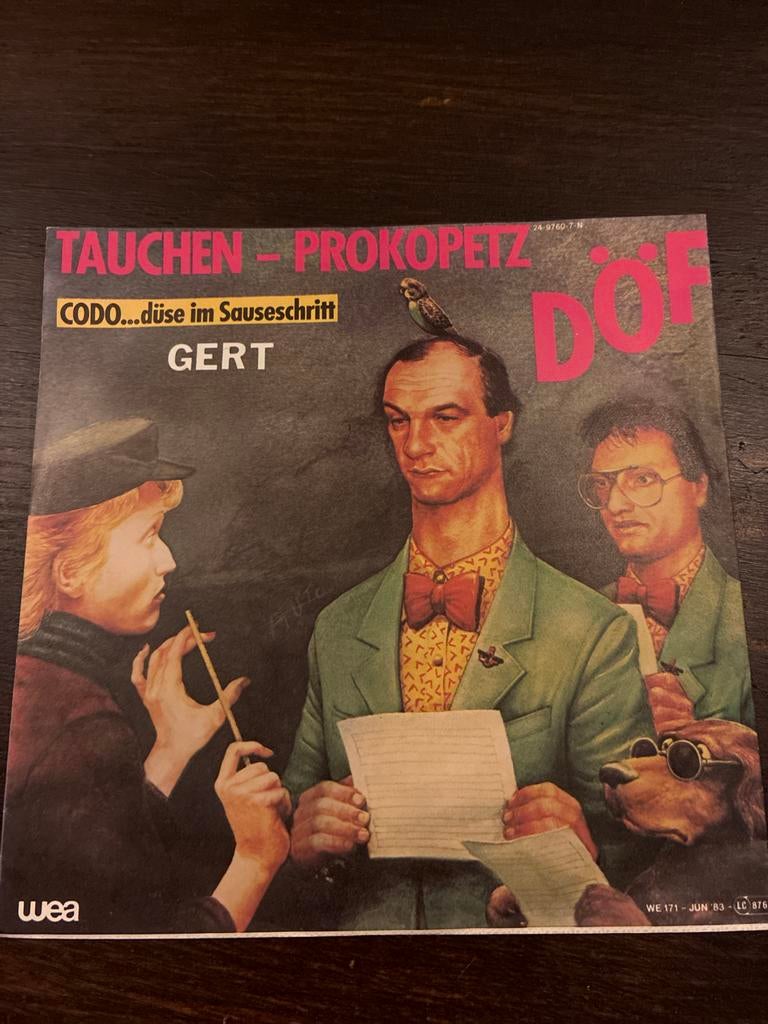 DÖF - Tauchen - Prokopez Vinyl Single, Overige genres, 7 inch, Single, Ophalen of Verzenden