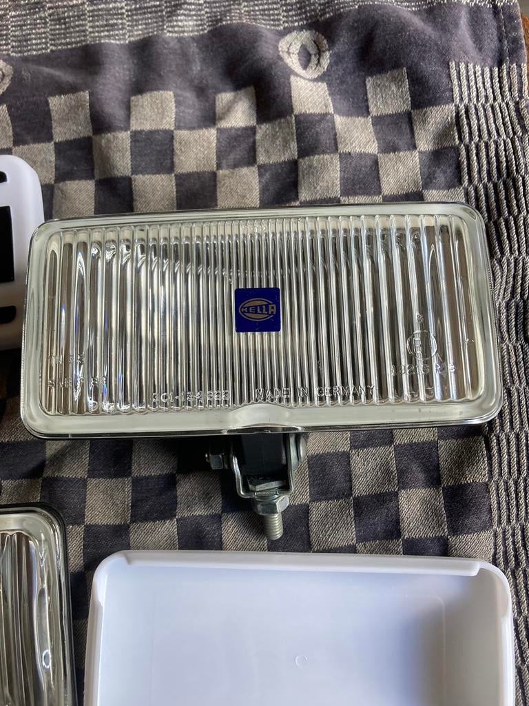 Oldtimer 2 Hella witte mistlampen comet 550, Ophalen of Verzenden, Nieuw