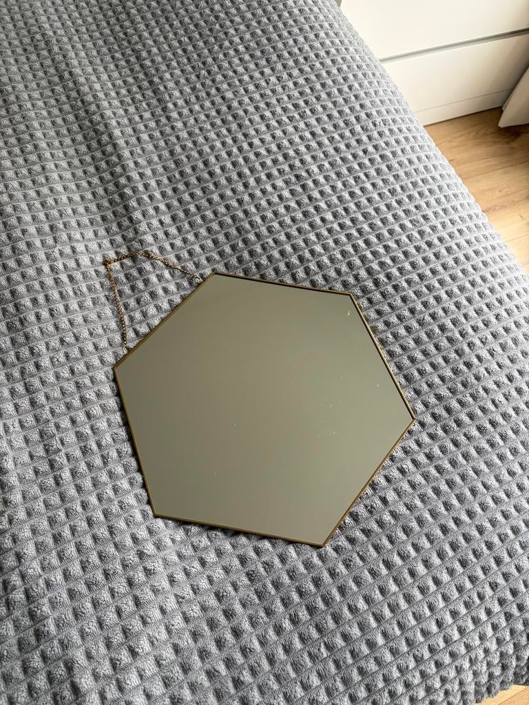Hexagon spiegel, Ophalen, Rechthoekig, Minder dan 50 cm, Minder dan 100 cm