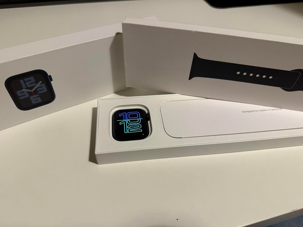 Apple Watch SE 2 40mm, Hartslag, Zwart, IOS, Ophalen of Verzenden