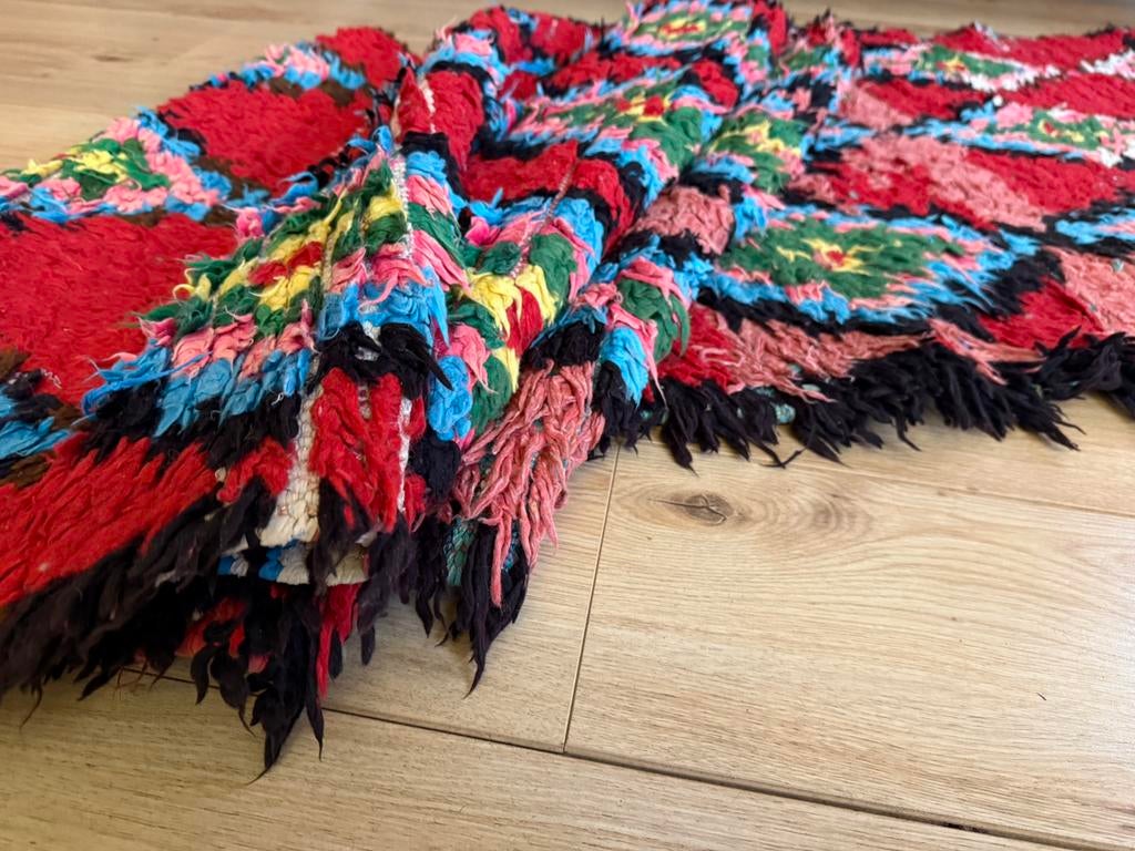 Vintage Marokkaanse Berber loper – 331 x 92 cm, Huis en Inrichting, Stoffering | Tapijten en Kleden, 1063ML, Amsterdam, Info@bababoho.com