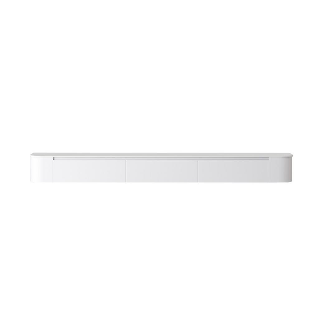 Zwevend Japandi TV meubel 4 KLEUREN, Huis en Inrichting, Kasten | Televisiemeubels, Nieuw, Minder dan 100 cm, 150 tot 200 cm, 25 tot 50 cm