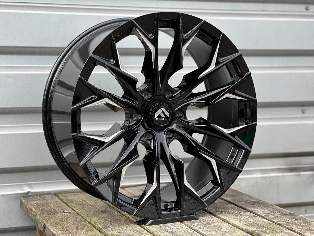 22" 6x139.7 RAM FUEL Look Performance Sportvelgen DODGE RAM, Auto-onderdelen, Banden en Velgen, 2525LV, Bestelwagen, Velg(en)