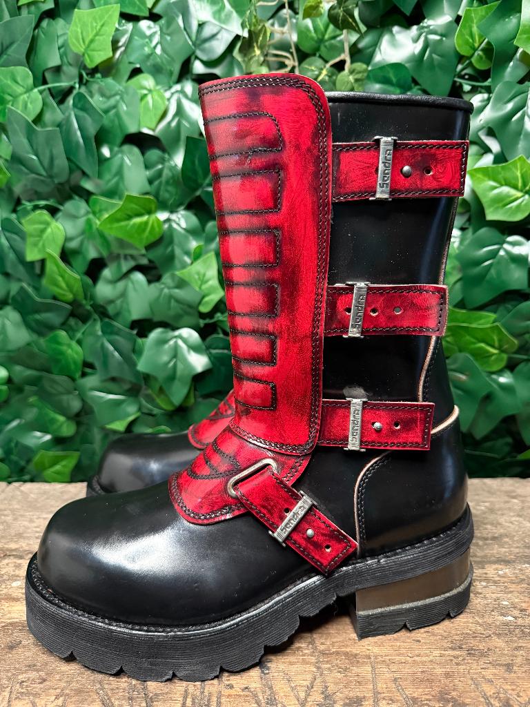 geweldig mooie vintage boots van Sendra maat 40, Nieuw, Ophalen of Verzenden, Sendra, Rood