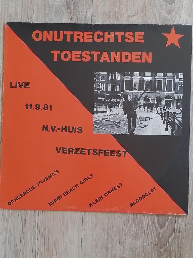 Onutrechtse Toestanden - V.A./Punk/Reggae/Nederlandstalig, Ophalen of Verzenden, Gebruikt, 12 inch, Nederlandstalig