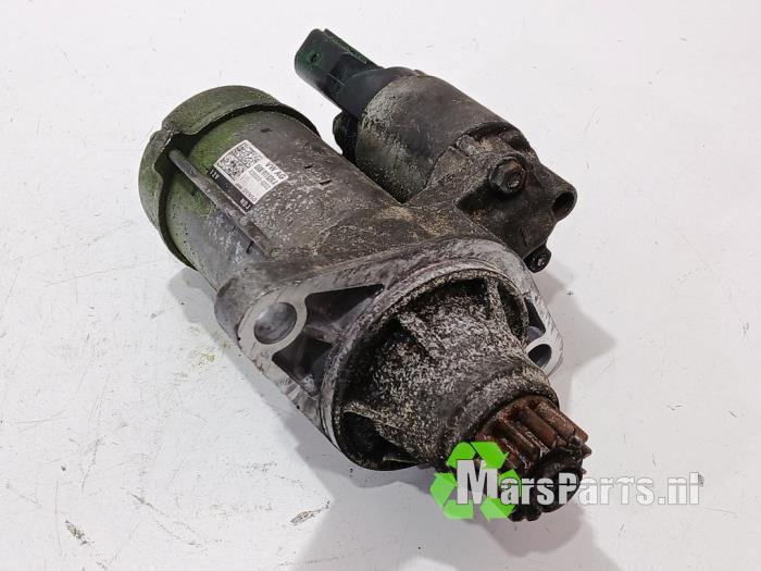 Startmotor van een Volkswagen Polo, Gebruikt, -, Volkswagen, -