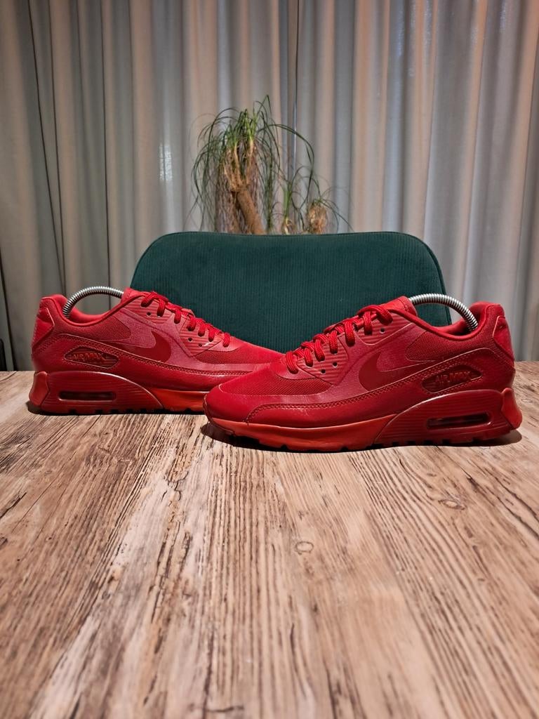 Nike Air Max 90 Ultra Essential 'Gym Red' Size 38, Nike, Ophalen of Verzenden, Sneakers of Gympen, Gedragen