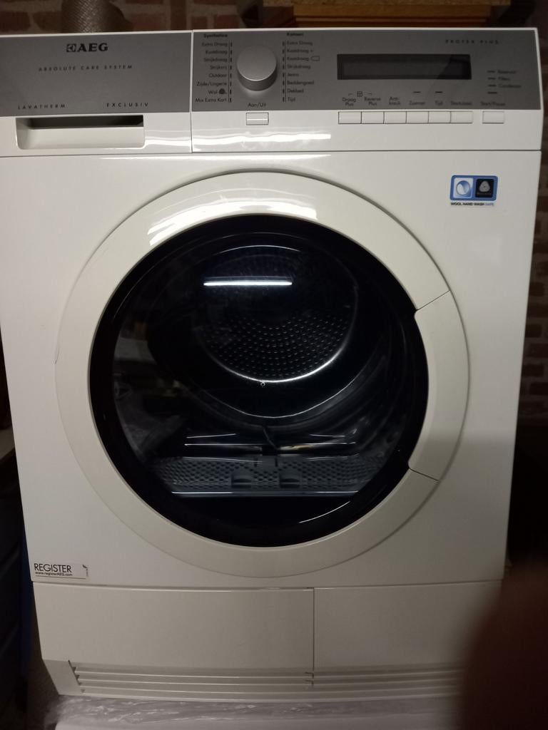 Aeg warmtepomp droger, 6 tot 8 kg, Ophalen of Verzenden, Overige typen, 85 tot 90 cm