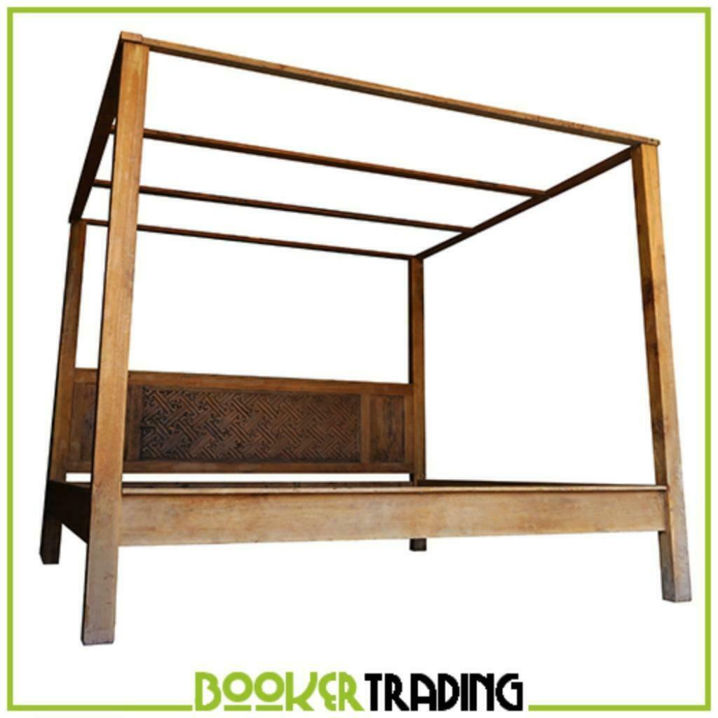 tuinbank loungebank overkapt {IBIZA design] teakhout UNIEK!, Ophalen of Verzenden, Nieuw, Hardhout